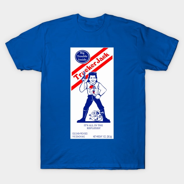 Cracker Jack Timing T-Shirt by sinistergrynn